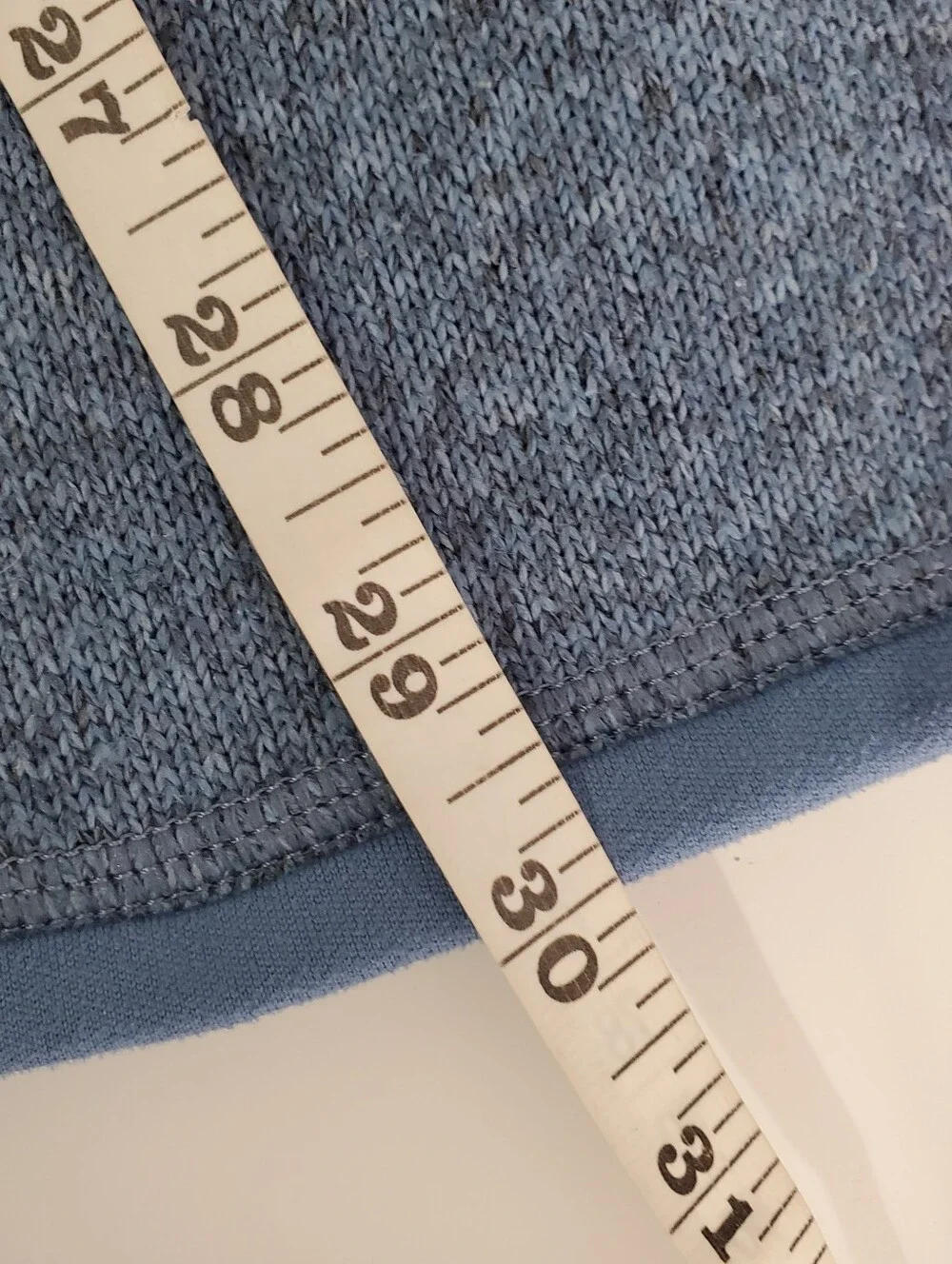 Patagonia Men’s Light Blue Quarter-Zip Fleece Pullover Size XL